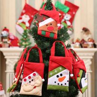 Christmas Non-woven Eve Gift Bag Wholesale Nihaojewelry sku image 1