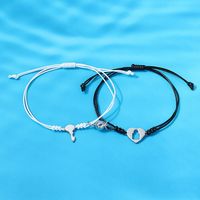 Korean Fashion Couple Stainless Steel Key Lock Bracelet sku image 1