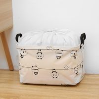 Organizing Storage Box Wardrobe Dustproof Classification Toys Clothes Polyester Cotton Drawer Storage Box Cosmetics Sundries Storage Basket sku image 1