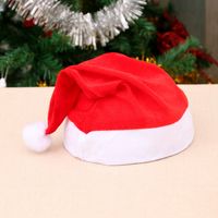 Regalos De Navidad Sombreros De Navidad Sombreros De Papá Noel Sombreros De Terciopelo Dorado Para Adultos Y Niños main image 1