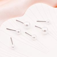 Simple Fashion 3 Pairs Of Pearl Earrings Set main image 6