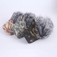 European And American Personality Camouflage Wigs Baseball Caps Wholesale main image 3