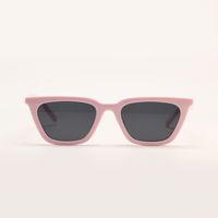 Square Frame Pink Personality Cute Outdoor Travel Sunglasses Male main image 4