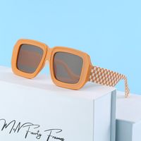 Trend Big-frame Wide-leg Men's Fashion Candy-colored Women's Trend Sunglasses main image 3