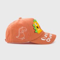 Dinosaure Lettre Chapeau Bébé Dessin Animé Baseball Sortie Loisirs Casquette Mignon Pare-soleil Pour Enfants main image 5