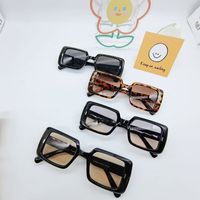 Trend Sunglasses Cross-border Small Square Hip-hop Sunglasses Concave Shape Glasses main image 5