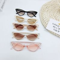Hip-hop Glasses Candy Color Triangle Cat Eye Fashion Sunglasses Cross-border Foreign Trade main image 5