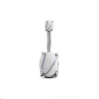 Belly Button Nail Piercing Jewelry Stainless Steel main image 5