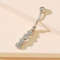 Fashion Flowers Jewelry Foldable Stainless Steel Belly Button Ring Nail main image 6