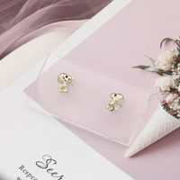 Light Luxury Niche Puppy Stud Earrings main image 3