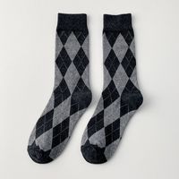 Lingge Socks Women's Autumn And Winter Cotton Socks Retro Stockings Wholesale sku image 2