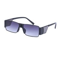 European And American Punk Small Frame One-piece Box Wide-leg Men's Trendy Outdoor Sunglasses sku image 16