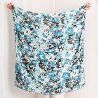 Spring And Summer Thin Camouflage Geometric Scarf sku image 2