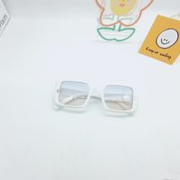 Trend Sunglasses Cross-border Small Square Hip-hop Sunglasses Concave Shape Glasses sku image 2