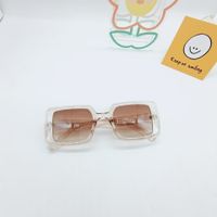 Trend Sunglasses Cross-border Small Square Hip-hop Sunglasses Concave Shape Glasses sku image 8