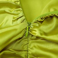 New Fall Winter Fashion Drawstring Ruffled Split Zipper Slim Skirt main image 18