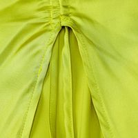 New Fall Winter Fashion Drawstring Ruffled Split Zipper Slim Skirt main image 20