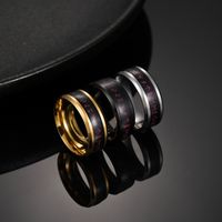 New Temperature Viking Titanium Steel Ring European And American Men's Jewelry main image 4