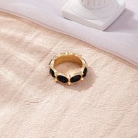 Korean Simple Fashion Gem Ring Design Sense Inlaid Zircon Ring Female main image 1