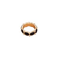 Korean Simple Fashion Gem Ring Design Sense Inlaid Zircon Ring Female main image 6