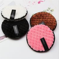 Double-sided Pineapple Pattern Make-up Remover Puff Wash Face Puff main image 1