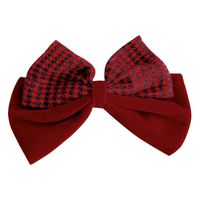 Red Bow Hair Ring Female Christmas Hairpin Hair Rope New Year Hair Accessory main image 6