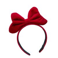 Nueva Diadema De Lazo Grande Rojo Dulce Coreano Lindo Accesorios Para El Cabello main image 6