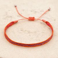 Fashion Ribbon Hand Rope Personality Fashion Ethnic Natal Red Bracelet sku image 1