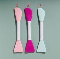 New Double-headed Facial Mask Brush Face Cleansing Facial Mask Brush Wholesale sku image 6