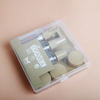 Cosmetic Bottling Small Spray Bottle Portable Travel Bottling 8-piece Set sku image 4