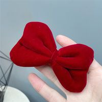 Nueva Diadema De Lazo Grande Rojo Dulce Coreano Lindo Accesorios Para El Cabello sku image 1