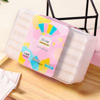 Double-sided Thick Cotton Boxed 120 Pieces Makeup Remover Cotton main image 1
