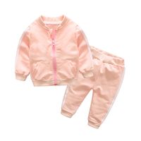 Ensemble De Vêtements Pour Enfants Veste À Glissière Ensemble De Deux Pièces De Sport main image 5