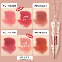 Queen's Scepter Shape Dual-use Lip Mud Matte Lipstick Waterproof Non-stick Cup Lipstick main image 5