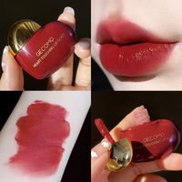 Fashion Heart-shape Lip Glaze Matte Lipstick Lip Gloss Non-fading Non-stick Cup Lip Glaze main image 1