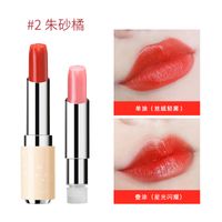 Fashion Peach Color Lipstick Set Long-lasting Non-discoloring Lipstick sku image 2