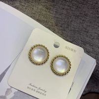 Ol Fashion Style Simple Circle Earrings Wholesale Jewelry main image 1