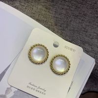 Ol Fashion Style Simple Circle Earrings Wholesale Jewelry main image 2