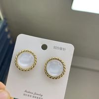 Ol Fashion Style Simple Circle Earrings Wholesale Jewelry main image 5