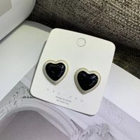 Explosive Style Earrings Office Ol Fashion Style Simple Heart Shape Earrings main image 2