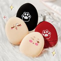 Fingertip Powder Puff Mini Facial Concealer Finger Sponge Dry And Wet Dual-use Powder Dressing 2 Pcs main image 1