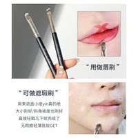 Modische Bionische Faser Weicher Lippenstift Pinsel Concealer Pinsel Tragbarer Make-up-pinsel main image 3