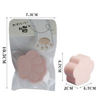 New Cute Cat's Claw Pink Sponge Puff Wet And Dry Non-latex Makeup Tool main image 2