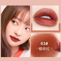 Queen's Scepter Shape Lipstick Matte Blood Orange Red Retro Red Brown Lipstick sku image 3