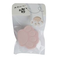 New Cute Cat's Claw Pink Sponge Puff Wet And Dry Non-latex Makeup Tool sku image 2