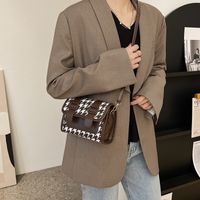 Autumn And Winter Pliad Shoulder Messenger Small Square Bag main image 3