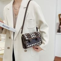 Autumn And Winter Pliad Shoulder Messenger Small Square Bag main image 5