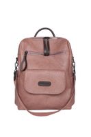 Retro British Soft Leather Shoulder Bag Female Bag  New Large-capacity Backpack main image 6