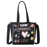 Bolsa De Lona Casual Para Mujer Verano 2021 Nueva Bolsa De Asas De Moda Al Por Mayor main image 6