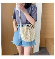 Lightweight Vegetable Basket Straw Woven Small Bag New Trendy Fashion Lace Female Bag main image 4